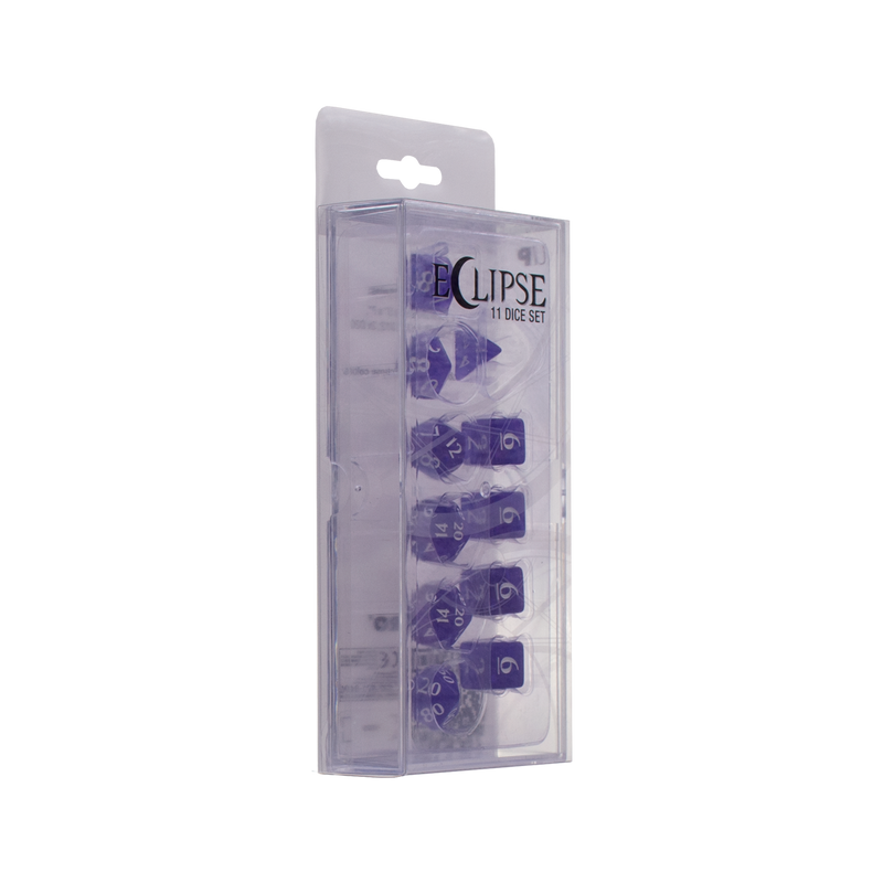 Ultra PRO: 11-Dice Set - Eclipse (Royal Purple)