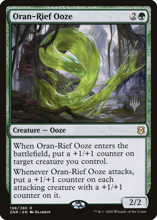 Oran-Rief Ooze (Promo Pack) [Zendikar Rising Promo Pack]