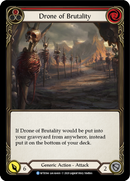 Drone of Brutality (Red) [U-WTR164] (Welcome to Rathe Unlimited) Unlimited Rainbow Foil