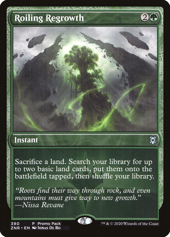 Roiling Regrowth (Promo Pack) [Zendikar Rising Promo Pack]