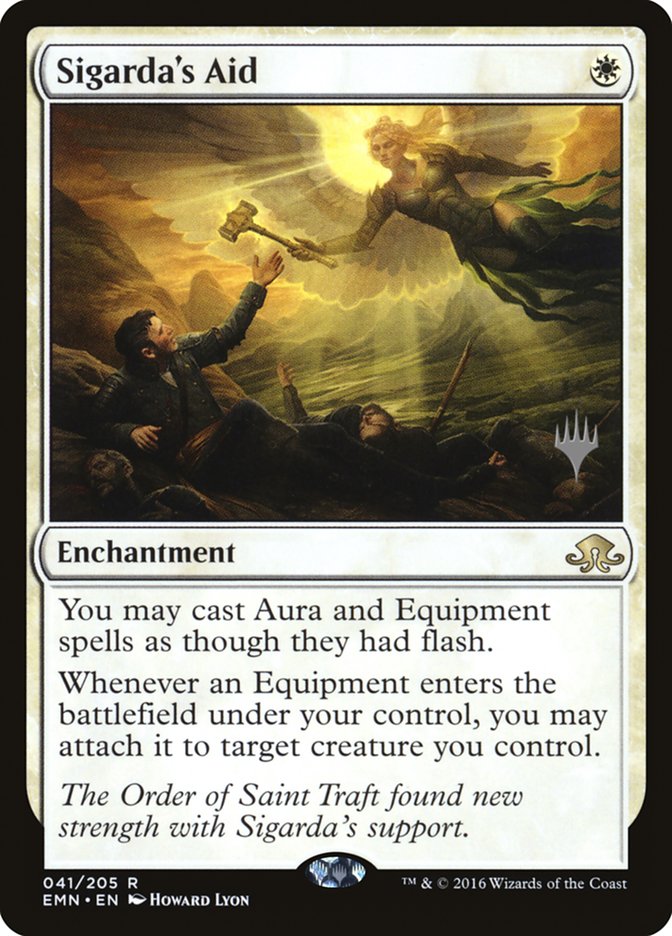 Sigarda's Aid (Promo Pack) [Eldritch Moon Promo Pack]