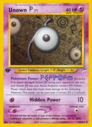 Unown (P) (58/105) [Neo Destiny 1st Edition]