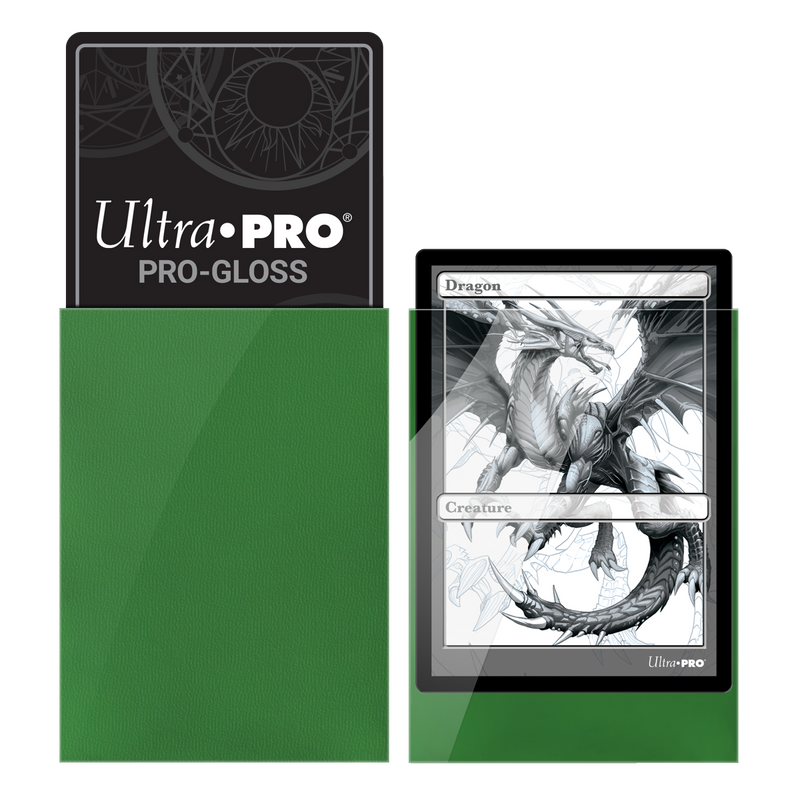 Ultra PRO: Standard 50ct Sleeves - PRO-Gloss (Green)