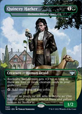 Quincey Harker - Reclusive Taxidermist [Innistrad: Crimson Vow]
