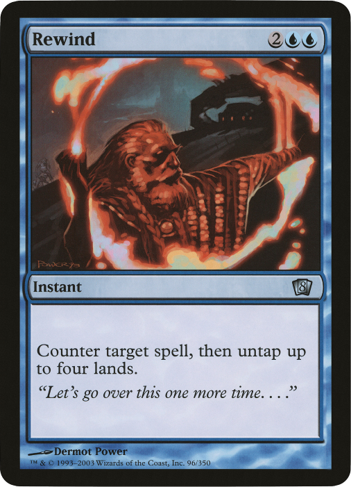 (Oversized) Rewind [Eighth Edition Box Topper]