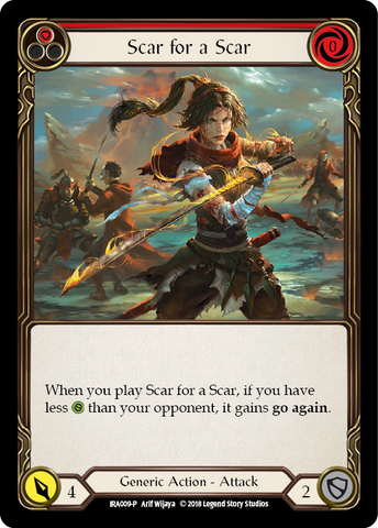 Scar for a Scar [IRA009-P] (Ira Welcome Deck) 1st Edition Normal