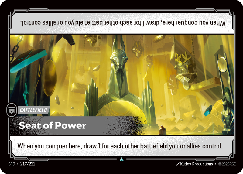 front of card Seat of Power [Spiritforged] 217/221