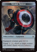 The Tiger God // Sturdy Shield Double-Sided Token [Marvel Super Heroes Tokens]