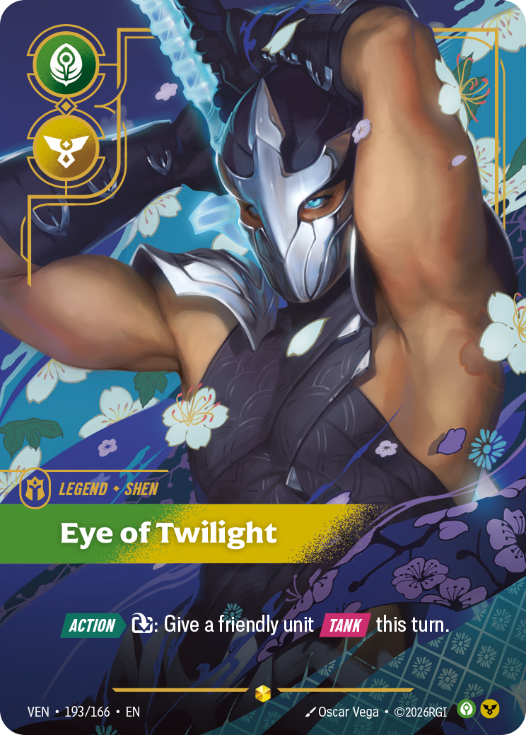front of card Shen - Eye of Twilight (Overnumbered) [Vendetta] 193/166