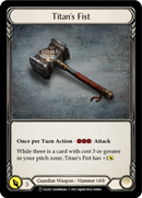 Embodiment of Lightning // Titan's Fist [U-ELE110] (Tales of Aria Unlimited) Unlimited Normal