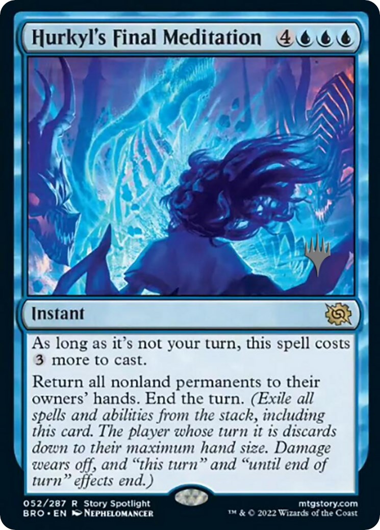 Hurkyl's Final Meditation (Promo Pack) [The Brothers' War Promo Pack]