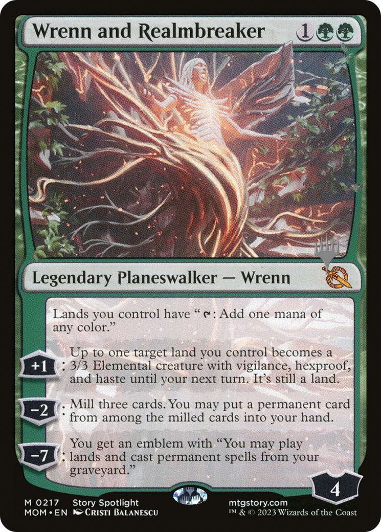 Wrenn and Realmbreaker (Promo Pack) [March of the Machine Promo Pack]