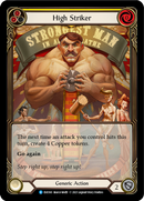 High Striker (Yellow) [EVR165] (Everfest) 1st Edition Extended Art Rainbow Foil