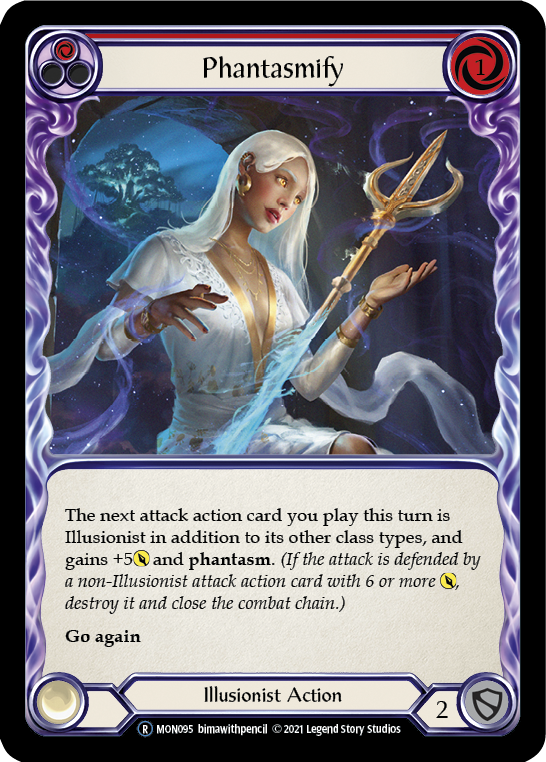 Phantasmify (Red) [U-MON095-RF] (Monarch Unlimited) Unlimited Rainbow Foil
