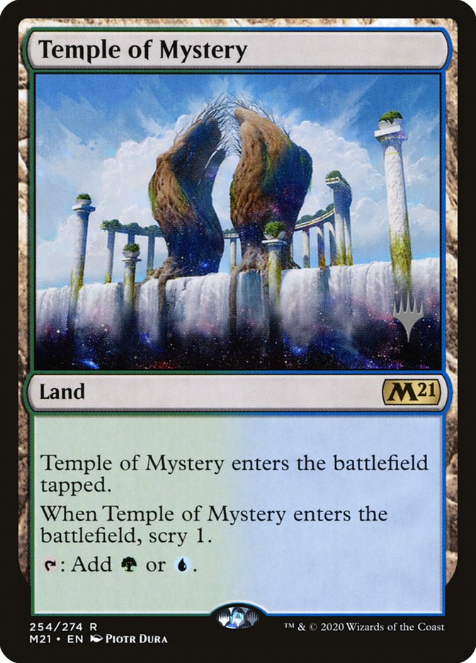Temple of Mystery (Promo Pack) [Core Set 2021 Promo Pack]