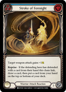 Stroke of Foresight (Blue) [U-WTR140] (Welcome to Rathe Unlimited) Unlimited Normal