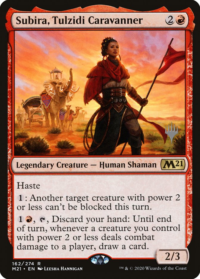 Subira, Tulzidi Caravanner (Promo Pack) [Core Set 2021 Promo Pack]