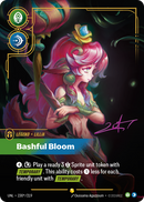 front of card Lillia, Bashful Bloom (Overnumbered) (Signature) [Unleashed] 230*/219