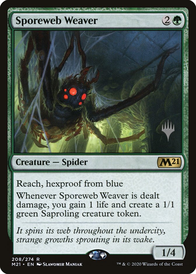 Sporeweb Weaver (Promo Pack) [Core Set 2021 Promo Pack]