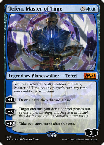 Teferi, Master of Time (Promo Pack) (276) [Core Set 2021 Promo Pack]