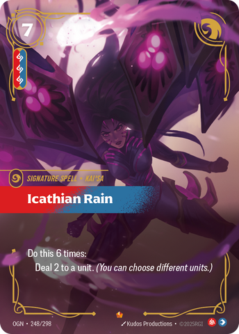front of card Icathian Rain [Origins] #248