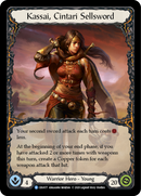 Kassai, Cintari Sellsword [CRU077] (Crucible of War) 1st Edition Rainbow Foil