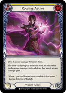 Rousing Aether (Yellow) [CRU172] (Crucible of War) 1st Edition Rainbow Foil