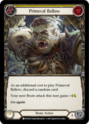 Primeval Bellow (Yellow) [U-WTR036] (Welcome to Rathe Unlimited) Unlimited Rainbow Foil