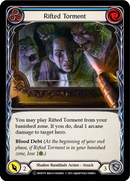 Rifted Torment (Blue) [U-MON179] (Monarch Unlimited) Unlimited Normal