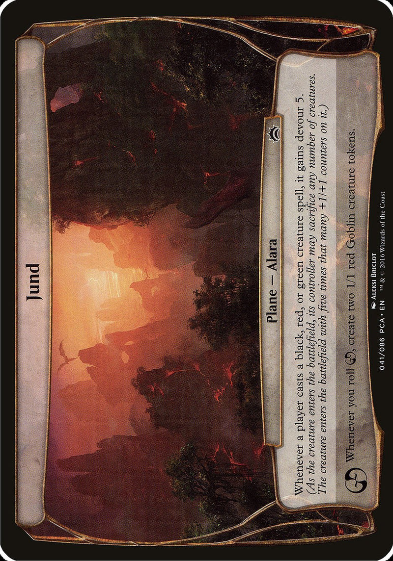 (Oversized Plane) Jund [Planechase Anthology Planes]