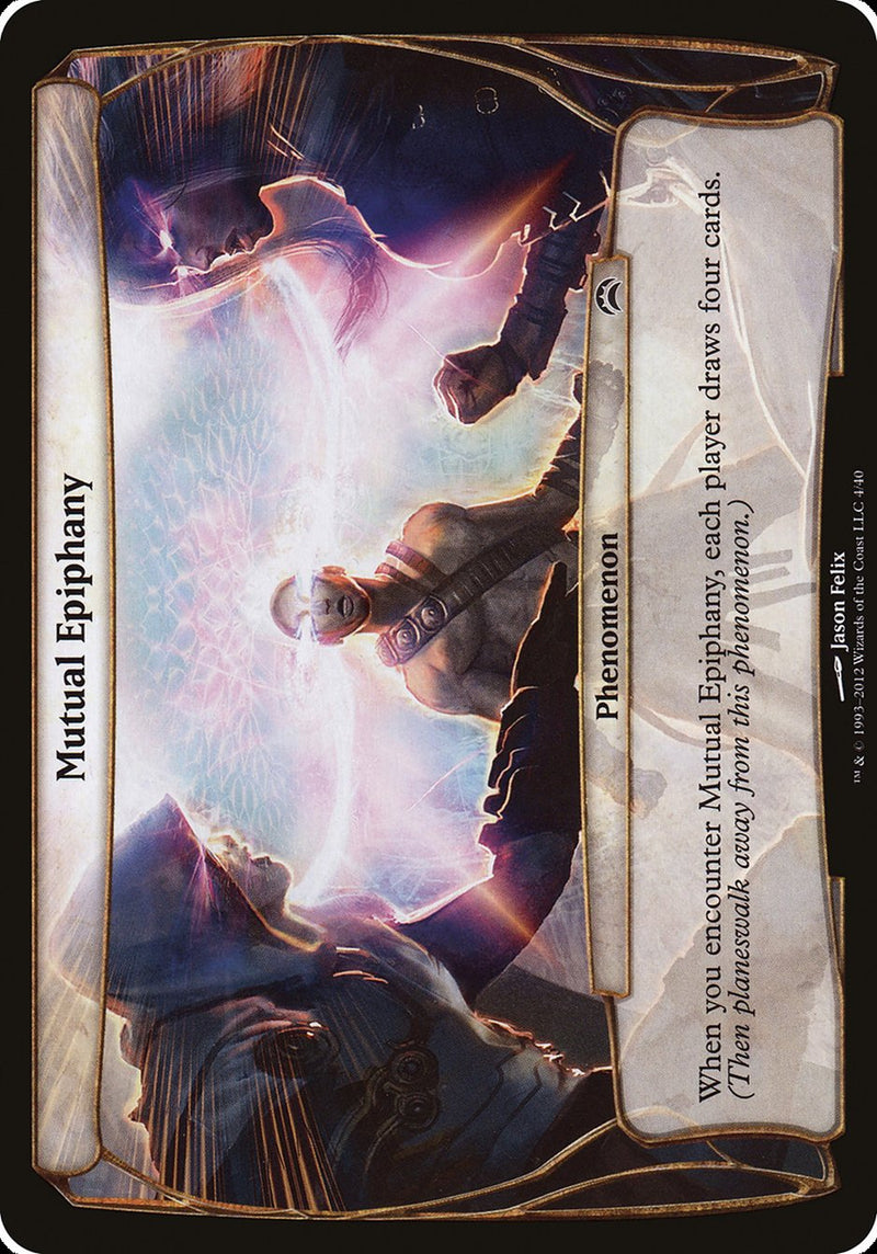 (Oversized Planes) Mutual Epiphany [Planechase 2012 Planes]