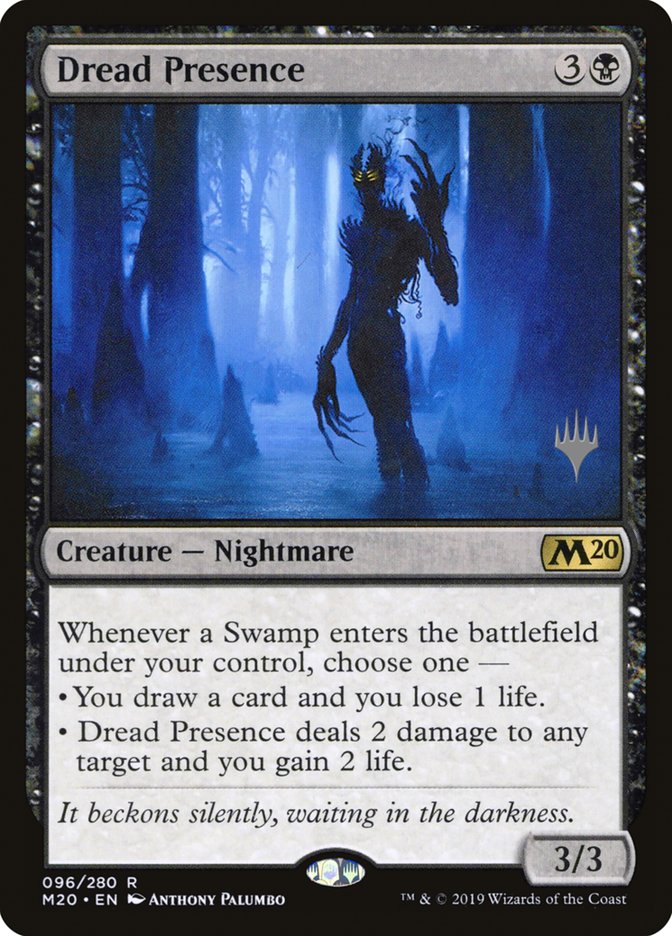 Dread Presence (Promo Pack) [Core Set 2020 Promo Pack]