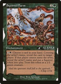(Oversized) Squirrel Farm (4th Place) [Oversize Cards]