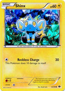 Shinx (43/99) (Cracked Ice Holo) (Blister Exclusive) (Black & White: Next Destinies) [Theme Deck Exclusive]