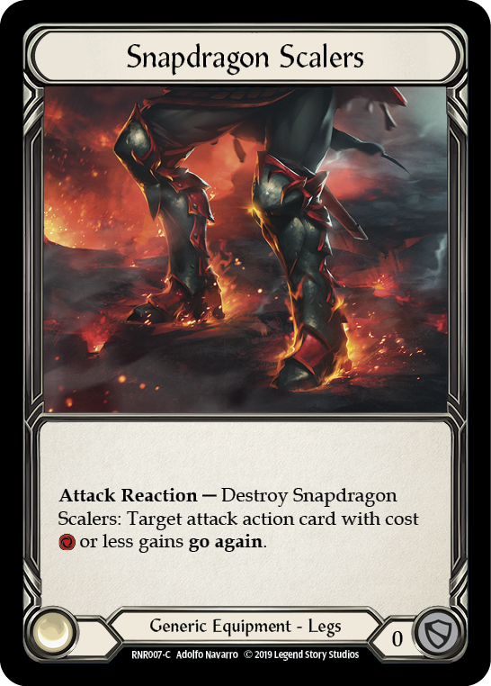 Snapdragon Scalers [RNR007-C] (Rhinar Hero Deck) 1st Edition Normal