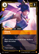front of card Fiora, Peerless (Alternate Art) [Spiritforged] 110a/221