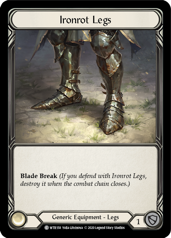 Ironrot Legs [U-WTR158] (Welcome to Rathe Unlimited) Unlimited Rainbow Foil