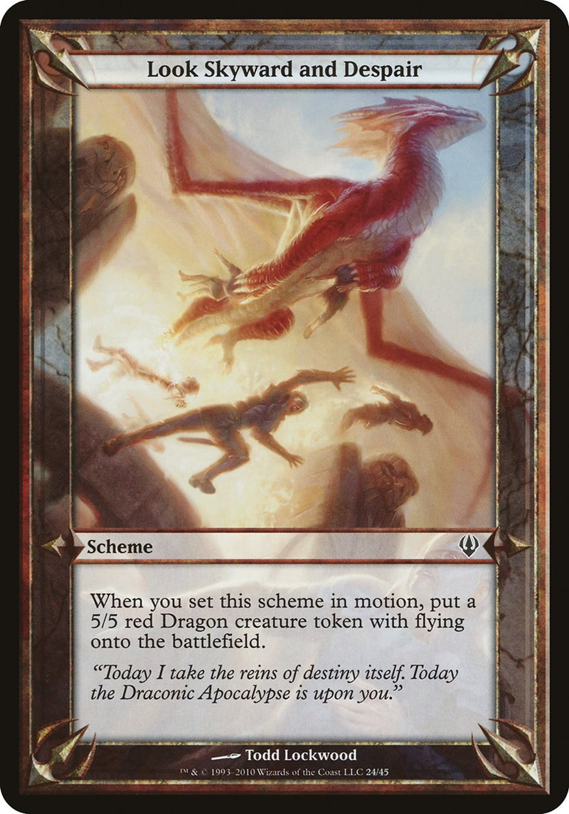 (Oversized Schemes) Look Skyward and Despair [Archenemy Schemes]