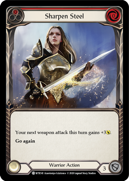 Sharpen Steel (Red) [U-WTR141] (Welcome to Rathe Unlimited) Unlimited Normal