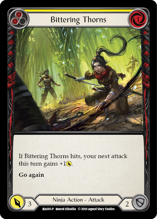 Bittering Thorns [IRA005-P] (Ira Welcome Deck) 1st Edition Normal