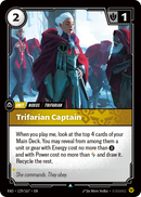 front of card Trifarian Captain [Radiance] 129/167
