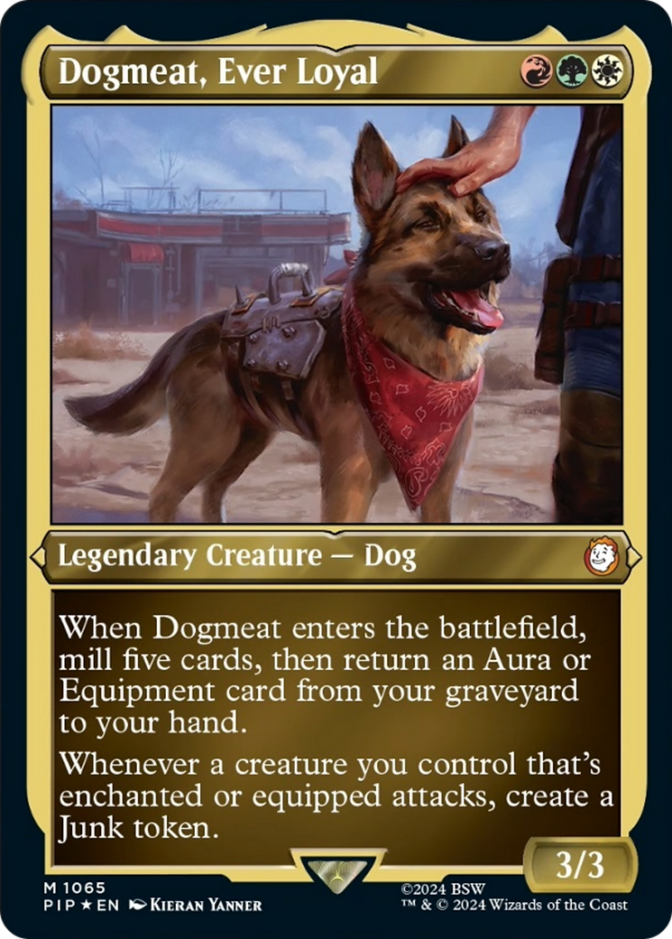 (Thick Stock Display Commander) Dogmeat, Ever Loyal [Fallout]