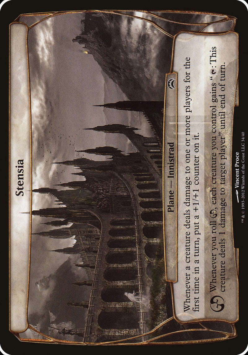 (Oversized Plane) Stensia [Planechase 2012]