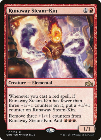 Runaway Steam-Kin (Promo Pack) [Guilds of Ravnica Promo Pack]