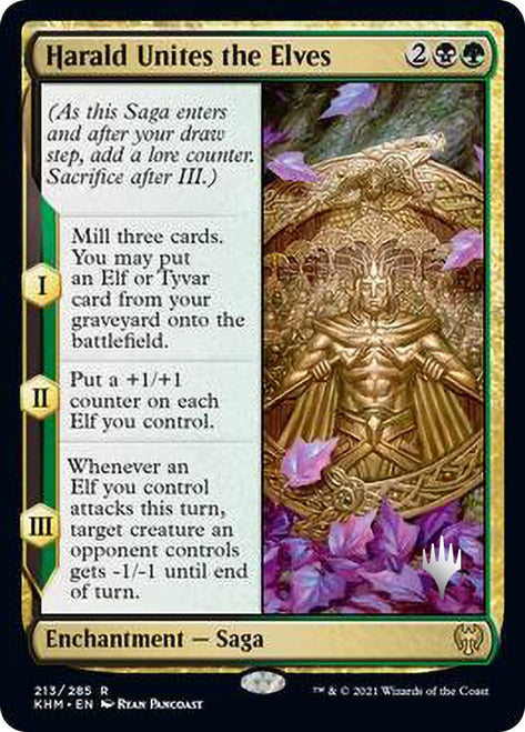 Harald Unites the Elves (Promo Pack) [Kaldheim Promo Pack]