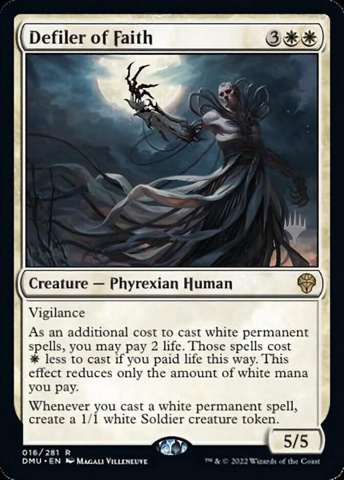 Defiler of Faith (Promo Pack) [Dominaria United Promo Pack]