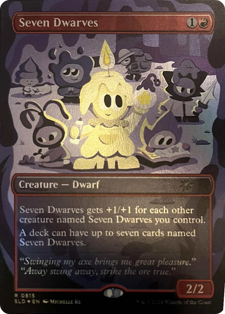 Seven Dwarves (0815) (Rainbow Foil) [Secret Lair Drop Series]