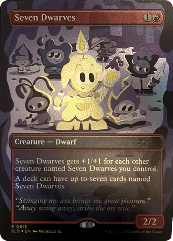Seven Dwarves (0815) (Rainbow Foil) [Secret Lair Drop Series]