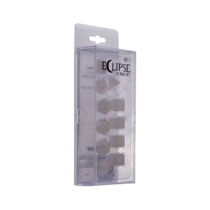 Ultra PRO: 11-Dice Set - Eclipse (Arctic White)