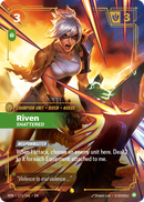 front of card Riven, Shattered (Overnumbered) [Vendetta] 171/166